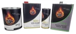 High Teck HFP250 Gm 8555 Ebony Black Basecoat Paint, 8030 Clearcoat & Reducer New. Price: $229.98.