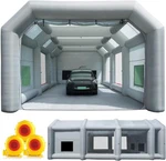 Sewinfla 39X20X13FT Inflatable Paint Booth With 950W+950W+950W Blowers New. Price: $1959.99.