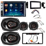 XDVD269BT Car Stereo + Speakers, Camera & Install Kit For 2006-08 Dodge Ram 1500 Remanufactured. Price: $301.99.