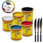 1/4 Pint Shot Starter Enamel Kit 5 Color Set Pinstriping Lettering One New. Price: $136.99.