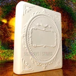 Victorian Ceramic Spell Book Bat Ornate Unglazed Paint Me Halloween Craft Diy New. Price: $35.99.