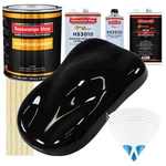 Jet Black Gallon Premium Urethane Basecoat Clearcoat Car Auto Paint Fast Kit New. Price: $377.99.