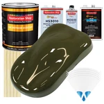 Olive Drab Gallon Premium Urethane Basecoat Clearcoat Car Auto Paint Slow Kit New. Price: $412.99.