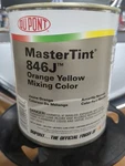 Dupont Master Tint 846J Orange Yellow Mixing Color Used. Price: $70.00.