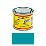 1/4 Pint Shot Kansas City Teal Paint Lettering Enamel Pinstriping One New. Price: $26.99.