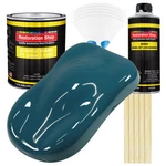 Restoration Shop Transport Blue Acrylic Enamel Gallon Kit, Auto Paint New. Price: $219.99.