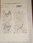* Tri Chem 2487 Birds And Butterflies Panels Ready To Paint Picture 9X18 Inch New. Price: $21.99.