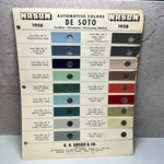 1958 Automotive Colors Paint Chip Set Complete Nason Car Used. Price: $11.96.