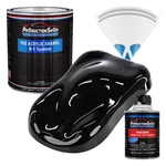 Productionshop High Gloss Super Jet Black Acrylic Enamel Quart Kit, Auto Paint New. Price: $45.99.