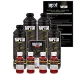 U-pol Raptor Tintable Blood Red Spray-on Truck Bed Liner Coating, 4 Quarts New. Price: $229.99.