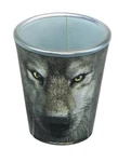 Wolf Face 2OZ Shot Glass New. Price: $9.99.