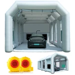 39X20X13FT Inflatable Paint Booth & 1100W+1100W Blowers / Please Watch The Video New. Price: $1899.99.