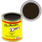 Shot 115L/4Z Dark Brown Lettering Enamel Pinstriping Paint One Oz Can New. Price: $23.95.