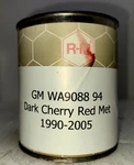 Pint Basf Rm Diamont Gm 94 WA9088 Dark Cherry Red Metallic Basecoat Paint 20051 Used. Price: $68.00.