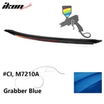 Fit 15-23 Ford Mustang Coupe Trunk Spoiler #ci M7210A Grabber Blue Abs W/ Led New. Price: $220.99.