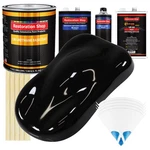 Jet Black Gallon Urethane Basecoat Clearcoat Car Auto Paint Fast Kit New. Price: $318.99.