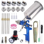 Fulchron Hvlp Spray Paint Gun For Automotive - Gravity Feed Blue New. Price: $77.99.