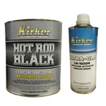 .75 Gallon Kirker Hot Rod Black Matte Finish Car Paint UA-70389 & Med Activator New. Price: $103.98.