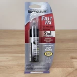 New Rust-oleum Fast Fix 2-IN-1 Paint & Primer Touch-up Marker Dark Silver. Price: $15.99.