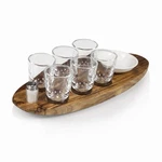 Picnic Time Cantinero Shot Serving Tray 14.75L 5.5W New. Price: $48.40.