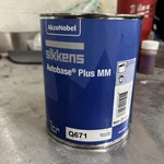 Akzo Nobel Q671 Sikkens Autobase Plus Mm Blue Green Transparent- 1L New. Price: $160.00.
