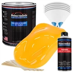 Productionshop High Gloss Chrome Yellow Acrylic Enamel Gallon Kit, Auto Paint New. Price: $139.99.