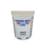 Finish-rite Quart Paint Mixing Cups With Calibrated Ratios (box Of 100) New. Price: $79.99.