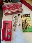 Vintage Beugler Striper Deluxe Auto Paint Pinstriping Tool With Box Used. Price: $89.99.
