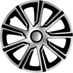16" Wheel Trims For Peugeot Expert Covers Hub Caps Carbon Black & Silver New. Price: $38.05.