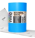 Vvivid Blue Stencil Vinyl Masking Film With Anti-bleed 12 X 25FT New. Price: $20.64.