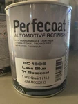 Perfecoat 1K Basecoat Toners PC-1306 Lake Blue Quart New. Price: $62.99.