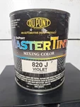 Dupont (axalta Cromax) Master Tint 820 J Violet Automotive Mixing Color New. Price: $88.00.
