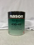 Axalta Nason Ful-base Tint Fine Bright Aluminum 430-49 Gallon New. Price: $100.00.