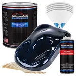 Productionshop High Gloss Midnight Blue Pearl Acrylic Enamel Gallon Kit Paint New. Price: $119.99.
