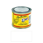 1/4 Pint Shot 103L Polar White Paint Lettering Enamel Pinstriping One New. Price: $24.99.